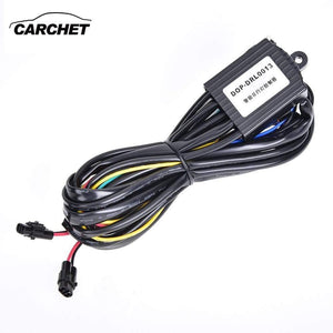 Planet Gates DRL Daytime Running Harness LED Light Relay Control On/Off Dimmer Lamp Kit for Car DRL Light Relay DC 12V 2.5A 30W