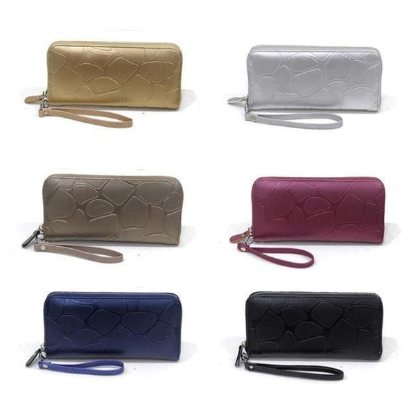 Planet Gates drop shipping Pu Leather Women Wallet Female Purse Large Capacity Wallets Female Purse Lady Purses Phone Pocket Card Holder Carteras
