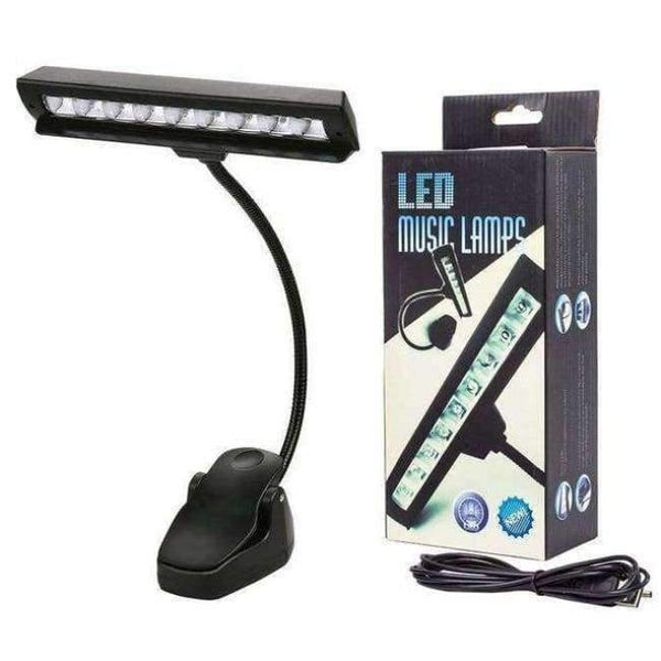 Planet Gates Dry battery model / Black Clip on Book Light, Rechargeable Reading Light, Music Stand Light with Flexible Neck, Battery Operated Bed Lamp, 3 Brightness