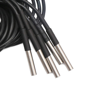Planet Gates DS18B20 Waterproof Digital Temperature Sensor Thermistor Thermal Cable 5pcs Essential Accessories