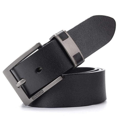 Cow Genuine Leather Belts For Men Luxury Men's Belt Leather Belt Alloy Buckle Casual Male Vintage Strap Ceinture Homme