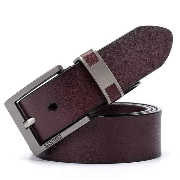 Cow Genuine Leather Belts For Men Luxury Men's Belt Leather Belt Alloy Buckle Casual Male Vintage Strap Ceinture Homme
