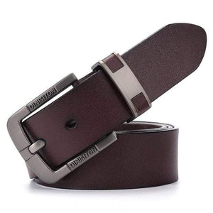 Cow Genuine Leather Belts For Men Luxury Men's Belt Leather Belt Alloy Buckle Casual Male Vintage Strap Ceinture Homme