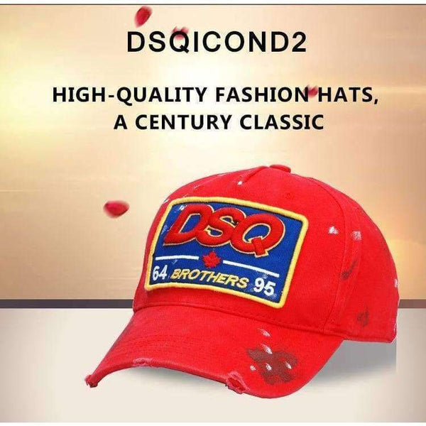 Planet Gates DSQICOND2 Wholesale Cotton Baseball Caps DSQ Letters High Quality Cap Men Women Customer Design DSQ Logo Hat Black Cap Dad Hats