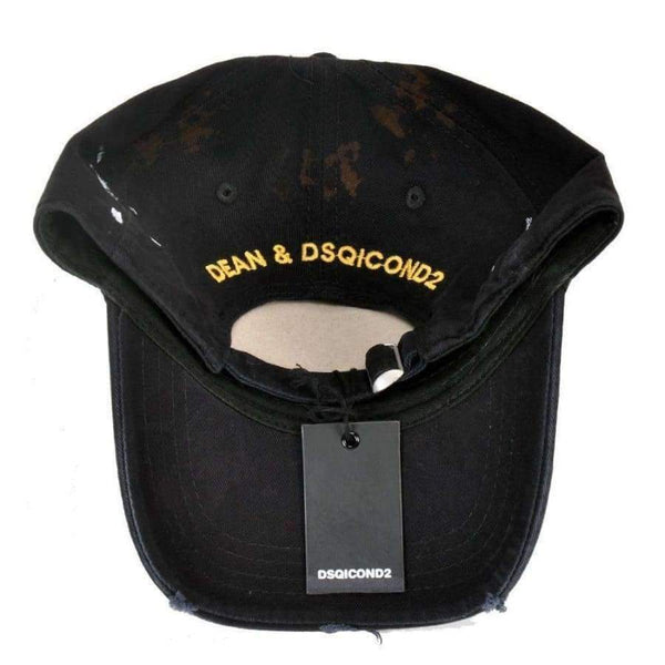 Planet Gates DSQICOND2 Wholesale Cotton Baseball Caps DSQ Letters High Quality Cap Men Women Customer Design DSQ Logo Hat Black Cap Dad Hats