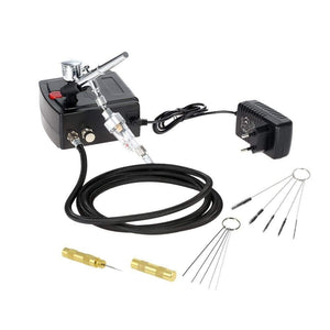 Dual Action Airbrush With Compressor Spray Gun For Tornador Tornado Sandblasting Gun Air Brush Car Tattoo Nail Paint Spray Gun