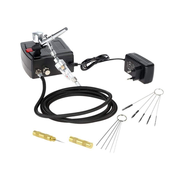 Dual Action Airbrush With Compressor Spray Gun For Tornador Tornado Sandblasting Gun Air Brush Car Tattoo Nail Paint Spray Gun