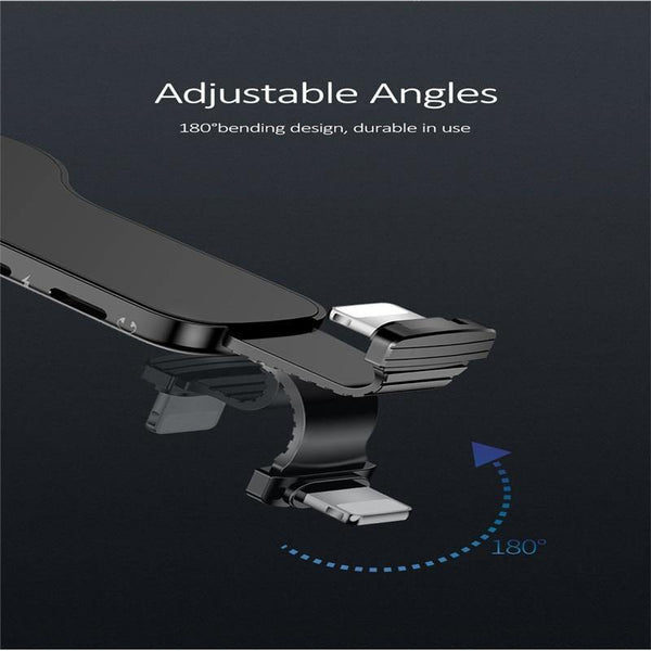 Planet Gates Dual for lightning ring bracket adapter USAMS 3.5mm audio and charger phone holder 2A fast charging OTG adapter for iPhone iOS