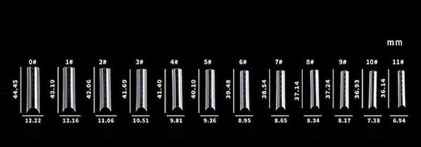 Planet Gates Dual Nail Forms French False Tips Builder Poly UV Nail Gel System Acrylic Nail Art Decorations Long Full Cover Easy Tools