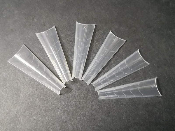 Planet Gates Dual Nail Forms French False Tips Builder Poly UV Nail Gel System Acrylic Nail Art Decorations Long Full Cover Easy Tools