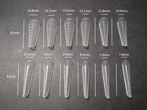 Planet Gates Dual Nail Forms French False Tips Builder Poly UV Nail Gel System Acrylic Nail Art Decorations Long Full Cover Easy Tools