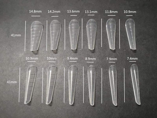 Planet Gates Dual Nail Forms French False Tips Builder Poly UV Nail Gel System Acrylic Nail Art Decorations Long Full Cover Easy Tools