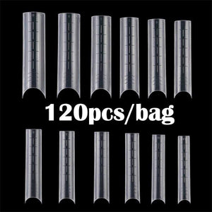 Planet Gates Dual Nail Forms French False Tips Builder Poly UV Nail Gel System Acrylic Nail Art Decorations Long Full Cover Easy Tools