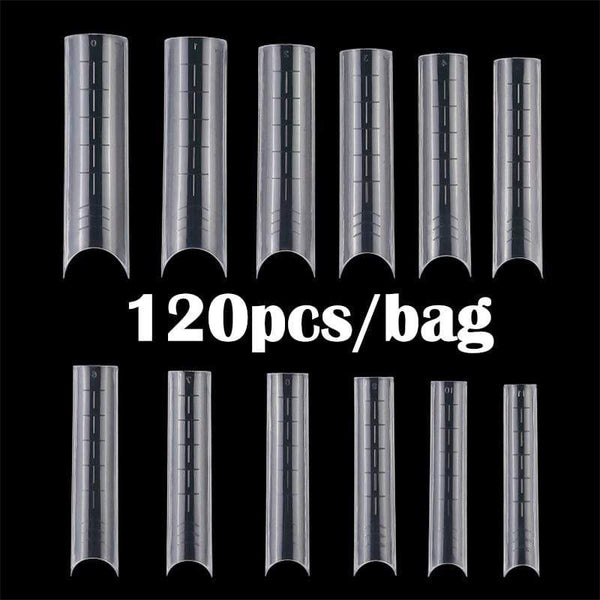 Planet Gates Dual Nail Forms French False Tips Builder Poly UV Nail Gel System Acrylic Nail Art Decorations Long Full Cover Easy Tools