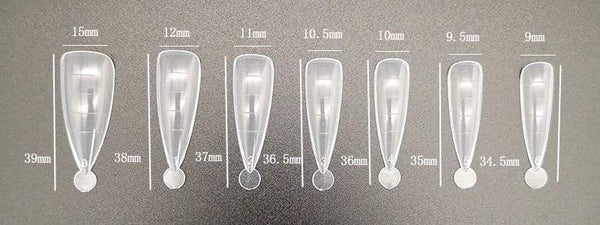 Planet Gates Dual Nail Forms French False Tips Builder Poly UV Nail Gel System Acrylic Nail Art Decorations Long Full Cover Easy Tools