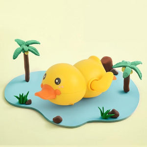 Planet Gates Duck Baby Bath Toys Animal Cute Cartoon Tortoise Crab Classic Baby Water Toy Infant Swim Chain Clockwork Toy For Kid 2021 Newest