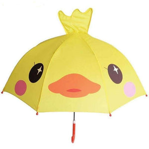 Planet Gates duck Cartoon Children Umbrella animation creative  long-handled 3D ear modeling kids umbrella For boys girls