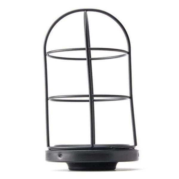 Planet Gates Dumb black C Smuxi Retro Vintage Industrial Lamp Covers Pendant Trouble Light Bulb Guard Wire Cage Ceiling Hanging Bars Cafe Lamp Shade