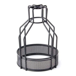 Planet Gates Dumb black D Smuxi Retro Vintage Industrial Lamp Covers Pendant Trouble Light Bulb Guard Wire Cage Ceiling Hanging Bars Cafe Lamp Shade