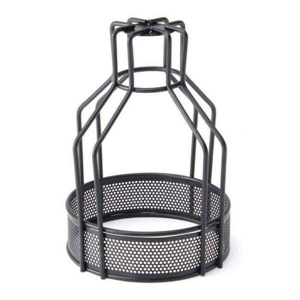 Planet Gates Dumb black D Smuxi Retro Vintage Industrial Lamp Covers Pendant Trouble Light Bulb Guard Wire Cage Ceiling Hanging Bars Cafe Lamp Shade