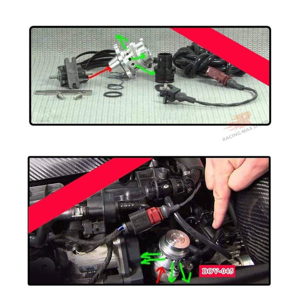 Planet Gates Dump Blow Off Valve bov and Kit suit for Audi S1 S3 TT, VW, SEAT, 1.8T & 2.0T FSI and TSI engines