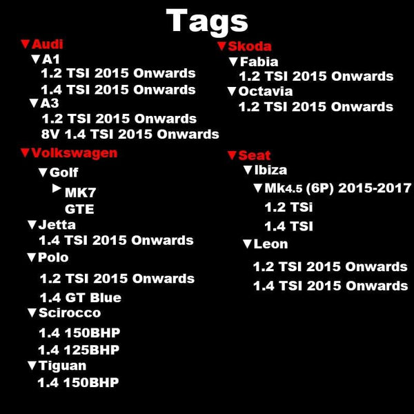 Planet Gates Dump valve for the 1.2 1.4TSI engine 2015-on vw Golf Mk7 Polo blow off valve