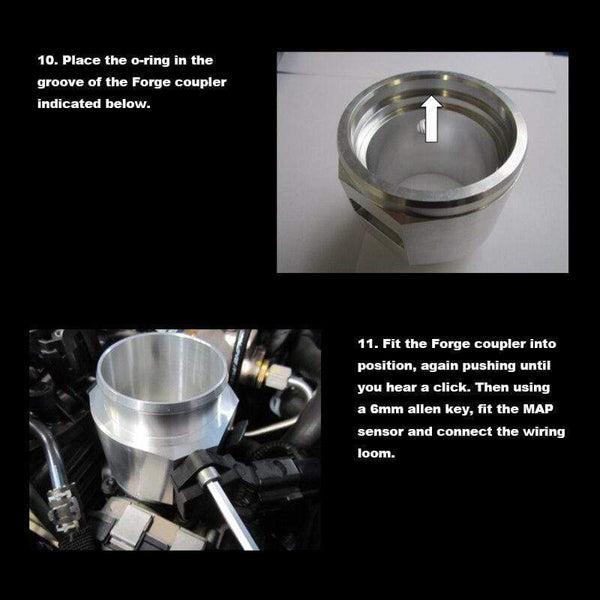 Planet Gates Dump valve for the 1.2 1.4TSI engine 2015-on vw Golf Mk7 Polo blow off valve