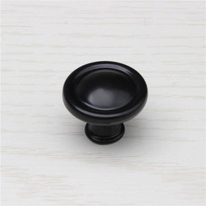 Durable Aluminum Alloy Black Door Handle For Furniture Drawer Kitchen Cupboard Cabinet Drawer Pull Knobs Single Hole/96/128mm