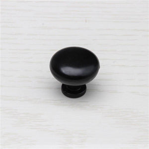 Durable Aluminum Alloy Black Door Handle For Furniture Drawer Kitchen Cupboard Cabinet Drawer Pull Knobs Single Hole/96/128mm