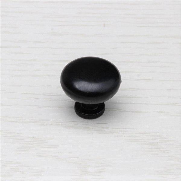 Durable Aluminum Alloy Black Door Handle For Furniture Drawer Kitchen Cupboard Cabinet Drawer Pull Knobs Single Hole/96/128mm