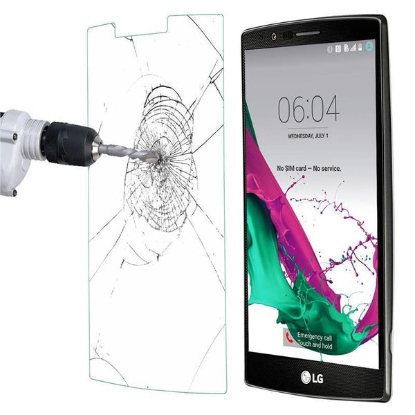 Planet Gates Durable Dustproof Mobile Phone Tempered Glass Screen Protector for LG G4