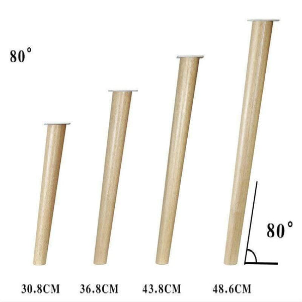 Durable Solid Wood Furniture Feet Oak Wooden Sofa leg Multipurpose Cabinet Table Stool Support Feet Furniture Parts Accessories
