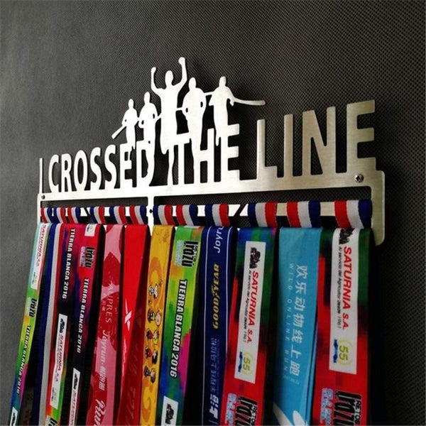 Planet Gates Durable Stainless Steel Medal Hanger Medal Holder Display Rack Running Swim Gymnastics Marathons Sport Medal Gift Decoration