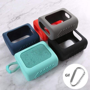 Planet Gates Dust-proof Silicone Case Protective Cover Shell Anti-fall Speaker Case for JBL GO 3 GO3 Bluetooth Speaker Accessories