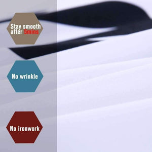 Planet Gates Duvet Cover Set 003 / USA Twin / China Bedding Black and White Bedding Set His Side & Her Side Couple Home textiles Soft Duvet Cover with Pillowcases 3Pcs Hot