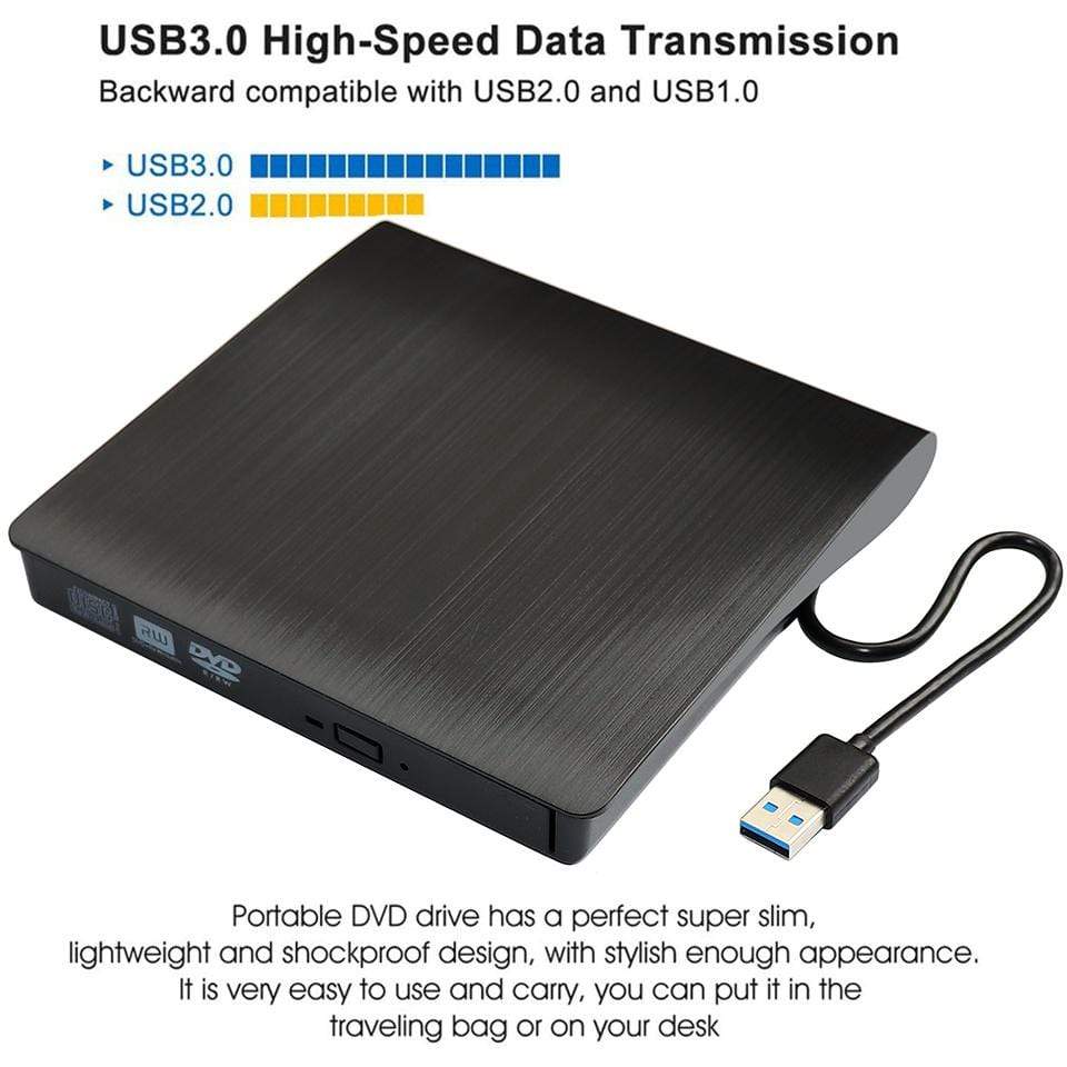 Planet Gates DVD CD Player USB 3.0 O DVD Recorder ptical Drives For Laptop PC  dvd burner Slim External DVD RW CD Writer Drive Burner Reader