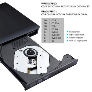 Planet Gates DVD CD Player USB 3.0 O DVD Recorder ptical Drives For Laptop PC  dvd burner Slim External DVD RW CD Writer Drive Burner Reader