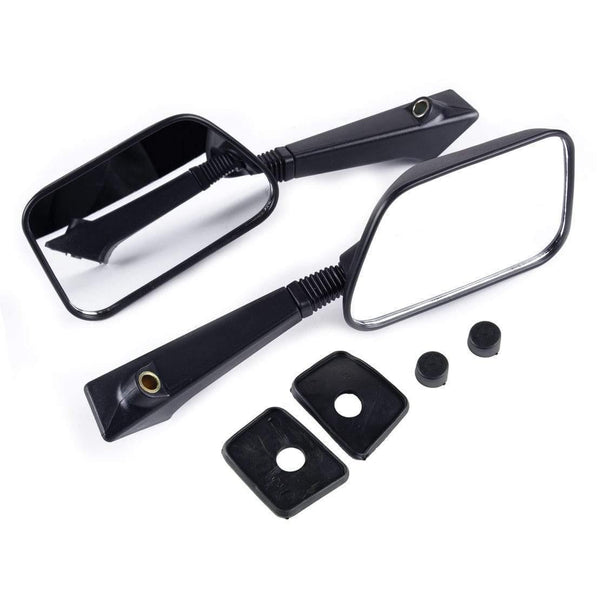 Planet Gates DWCX 1 Pair Plastic Rear View Mirror Fit for Honda Elite CF80 Aero CH80 NH80 CH125 CH150 CH150D DELUXE