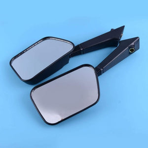 Planet Gates DWCX 1 Pair Plastic Rear View Mirror Fit for Honda Elite CF80 Aero CH80 NH80 CH125 CH150 CH150D DELUXE