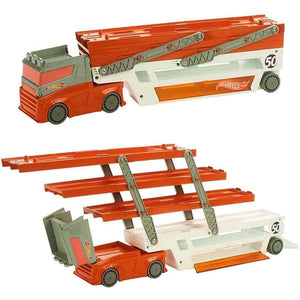 Planet Gates DWN56 Heavy Transport Vehicles 6 Layer Diecast Toys  Car Scalable Storage Transporter Truck For Boys Children Educational