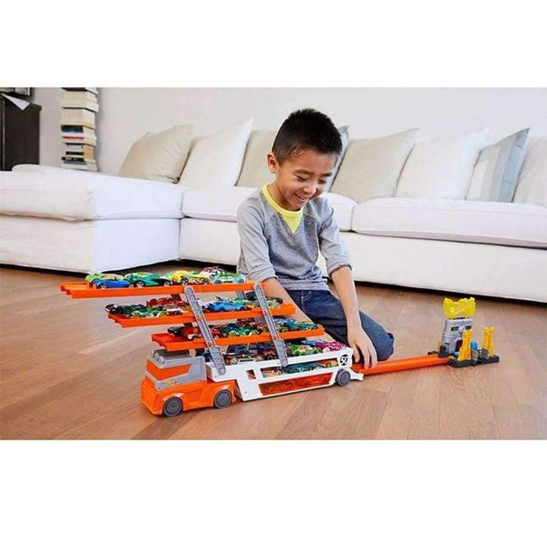 Planet Gates DWN56 Heavy Transport Vehicles 6 Layer Diecast Toys  Car Scalable Storage Transporter Truck For Boys Children Educational