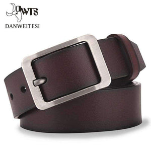 Planet Gates [DWTS]Men's belt leather belt men male genuine leather strap luxury pin buckle casual men's belt Cummerbunds ceinture homme