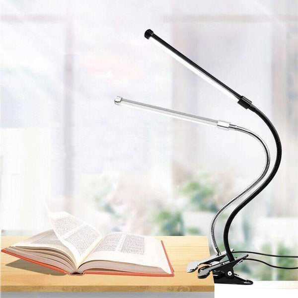 Planet Gates DX LED Book Reading Table Light Lamp Bright Flexible Adjustable Clip-on Arm Study Desk Light LED Book Lamp USB Reading Lamp