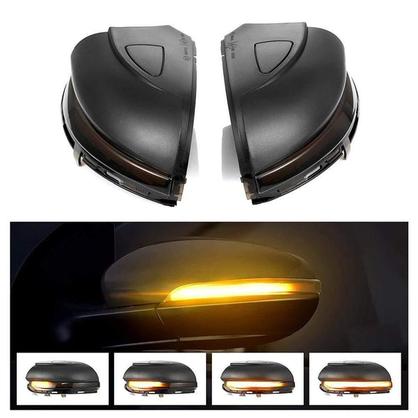 Planet Gates Dynamic Blinker LED Turn Signal Light For Volkswagen VW GOLF 6 VI MK6 GTI R line R20 Touran  Side Mirror Indicator Sequential