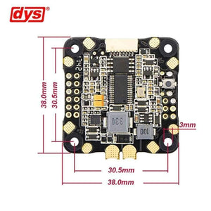 Planet Gates DYS flight control F4 PRO V2 Betaflight with 5V/3A 9V/1.2A BEC intergrated protection circuit on-board OSD flat cable connection