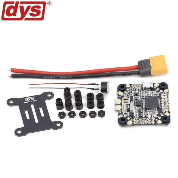 Planet Gates DYS flight control F4 PRO V2 Betaflight with 5V/3A 9V/1.2A BEC intergrated protection circuit on-board OSD flat cable connection