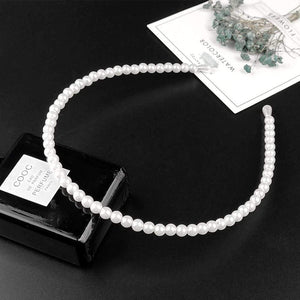 Headband Knot Hair Hoop For Women Simple Cotton Fabric Cross Pearl  Girls Hairband Hair Accessories DSFG05