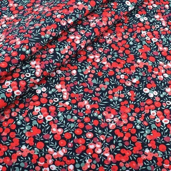 Planet Gates E 1 Piece / 100x145cm Lovely Berries Series Printed Plain Cotton Fabric,DIY Quilting&Sewing Poplin Material For Baby&Children Dress,Shirt,Skirt,PCC098