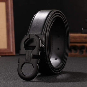 Men's Genuine Leather Dress Belt Alloy Pin Buckle Belt For Men  Business Men Belt Fancy Fashion Jeans Belt