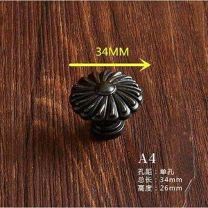Planet Gates E 3pcs Mediterranean antique shoe wardrobe door handle  cupboard pull drawer knobs Furniture Hardware Accessory